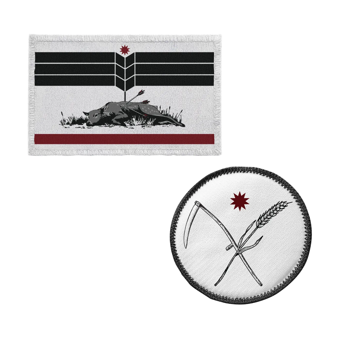 My Chemical Romance Draag Patch Set