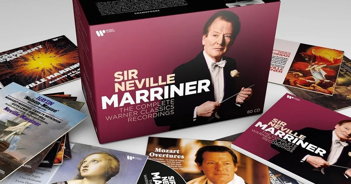 Sir Neville Marriner The Complete Warner Classics Recordings 80CD