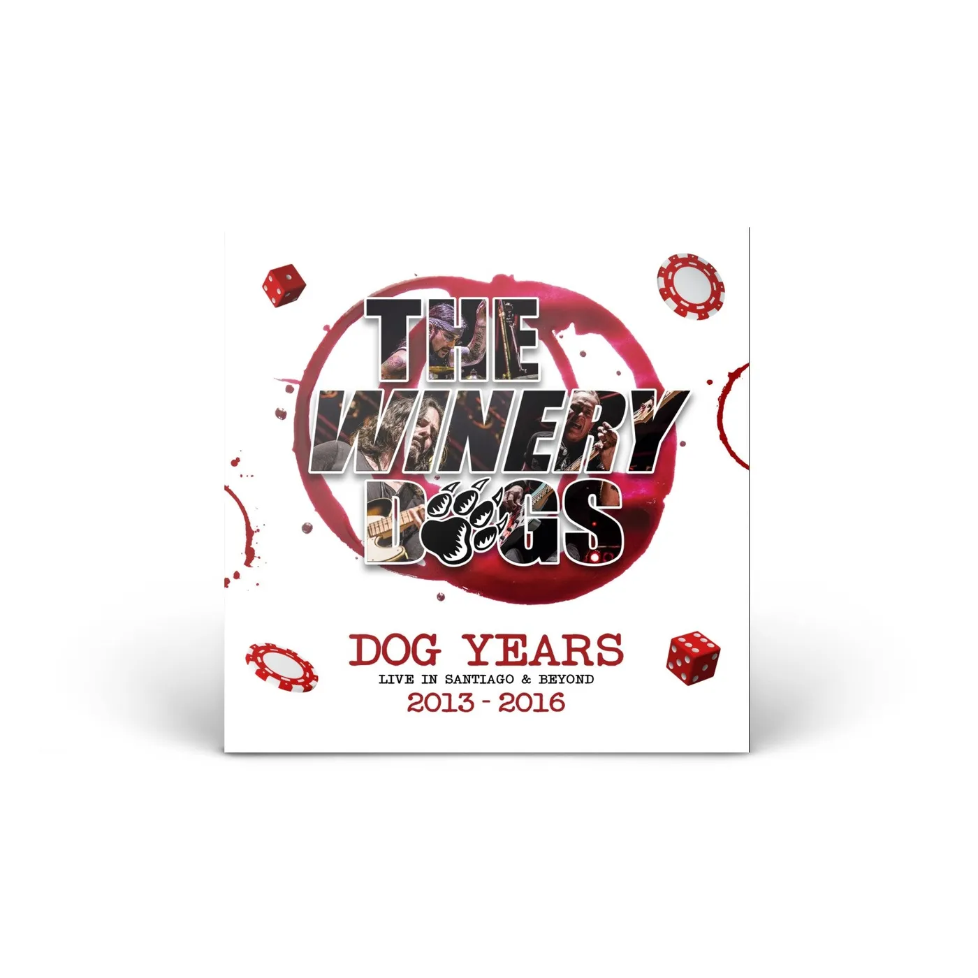 The Winery Dogs DOG YEARS Live In Santiago & Beyond 2013-2016 Blu Ray 2Disc
