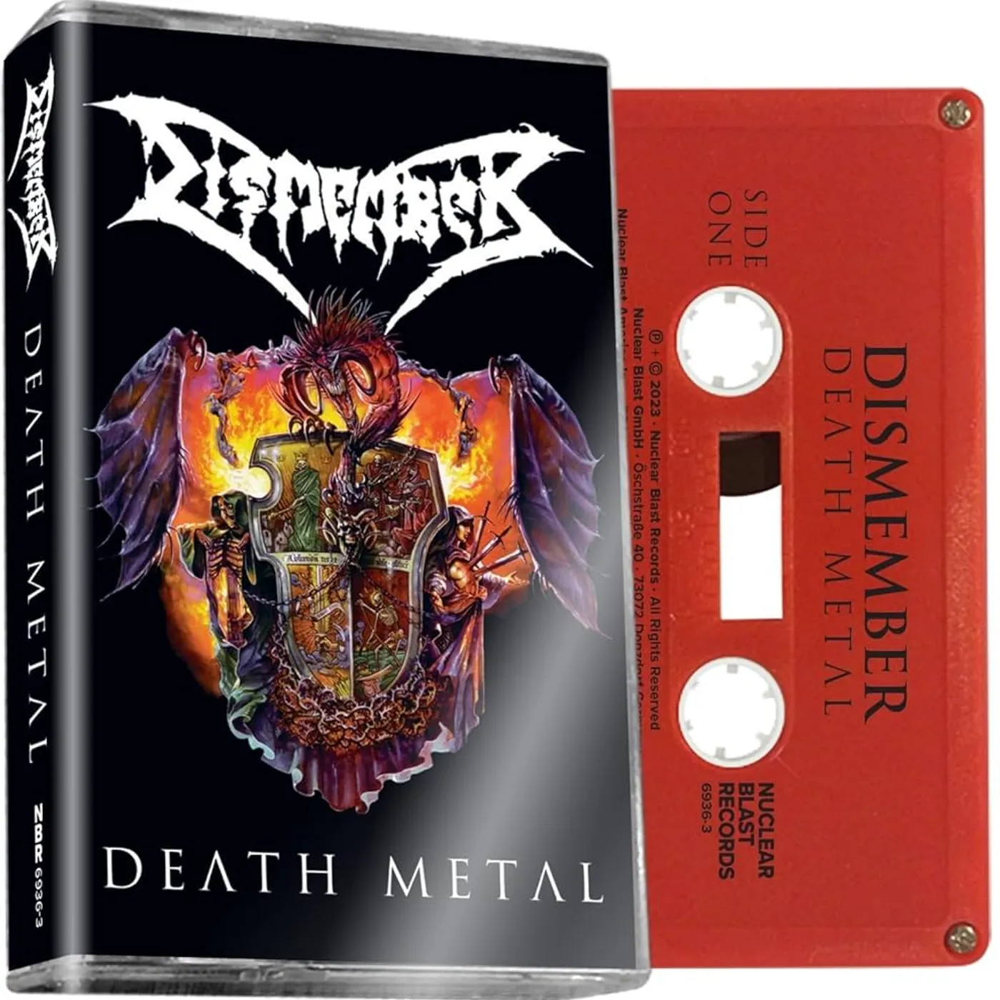 Dismember Death Metal (Red) Cassette