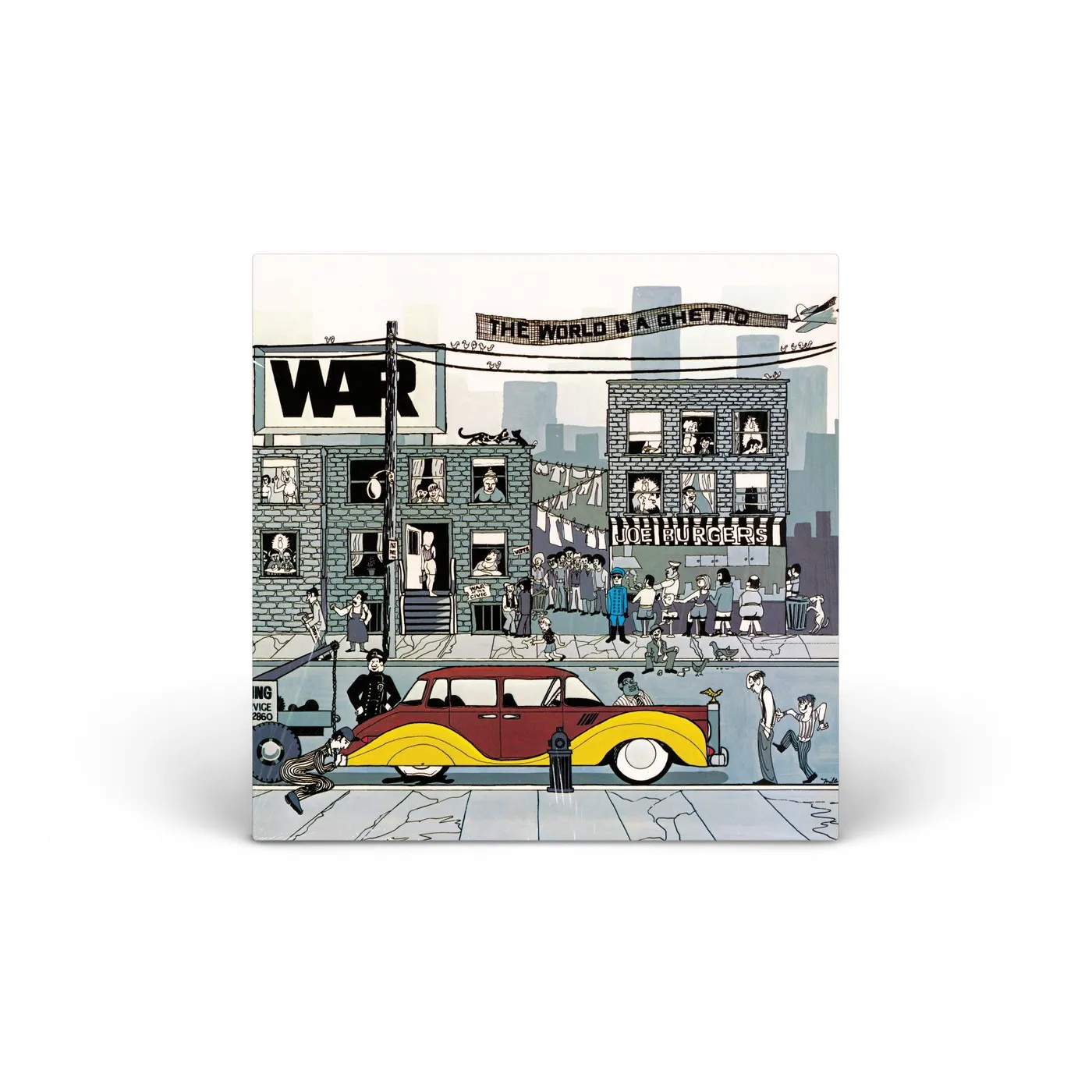 War The World Is A Ghetto vinyl LP
