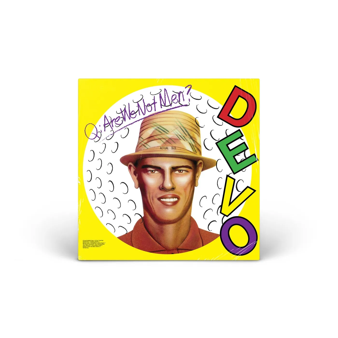 Q: Are We Not Men? A: We Are Devo! vinyl LP