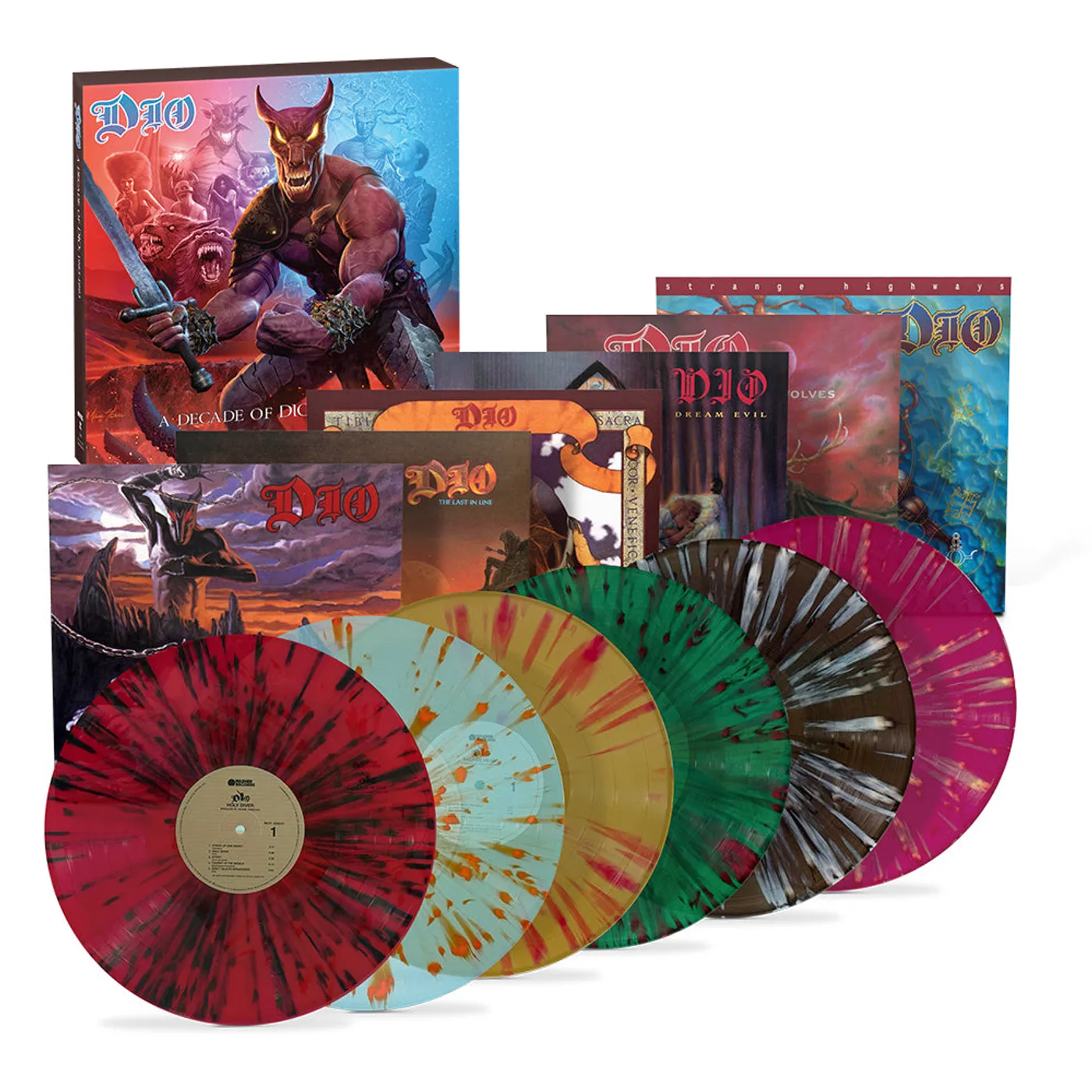 A Decade Of Dio: 1983-1993 (6LP, Splatter Vinyl)