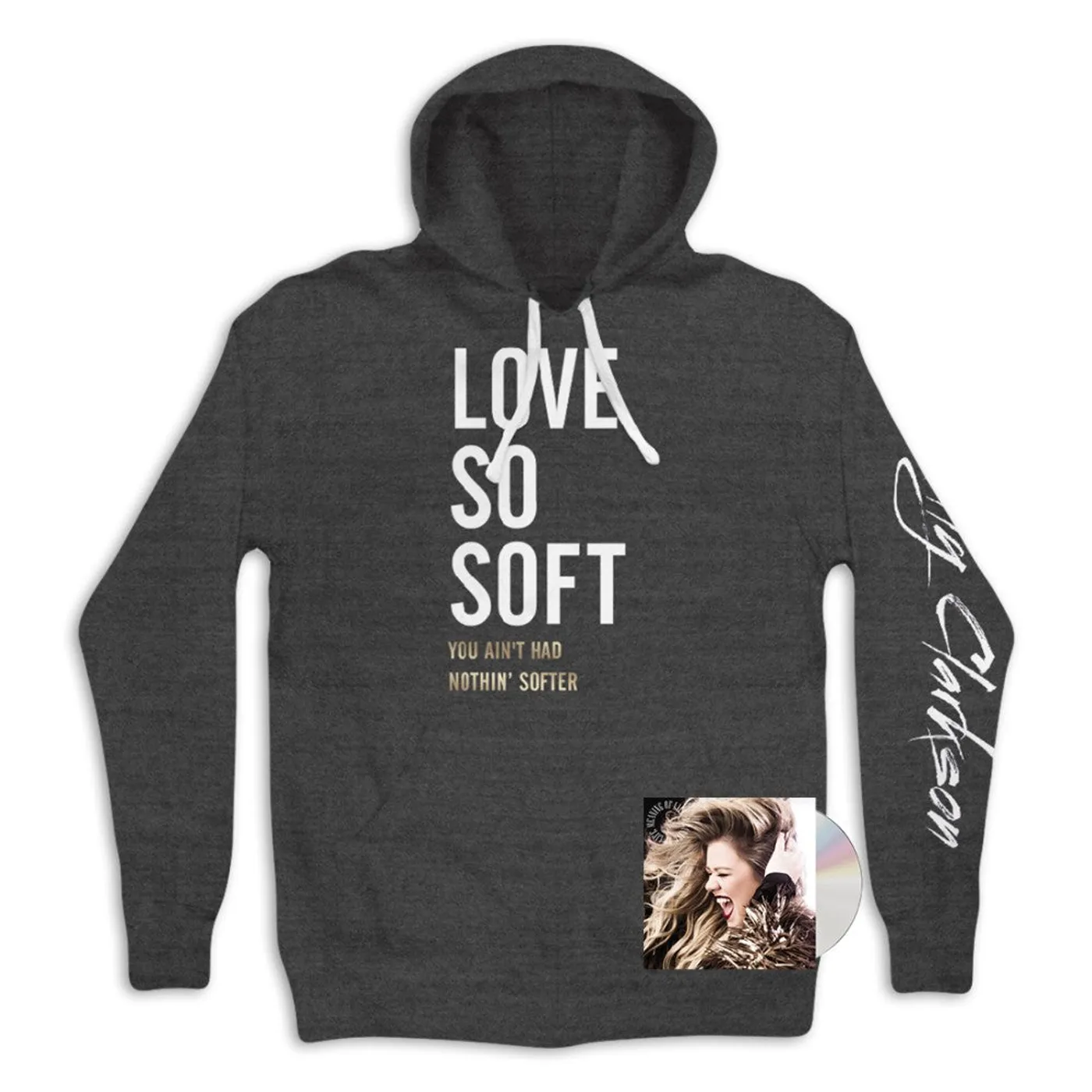 Kelly Clarkson Meaning Of Life Hoodie + CD Bundle