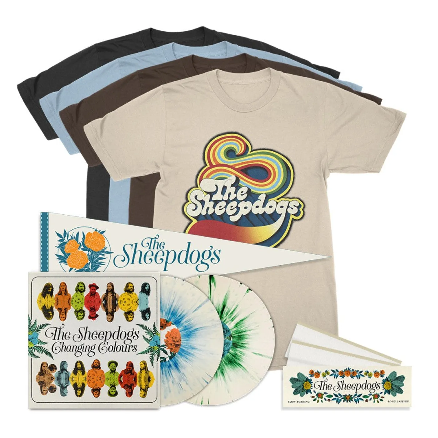 The Sheepdogs [PRE-ORDER] Vintage Logo Deluxe Vinyl Bundle
