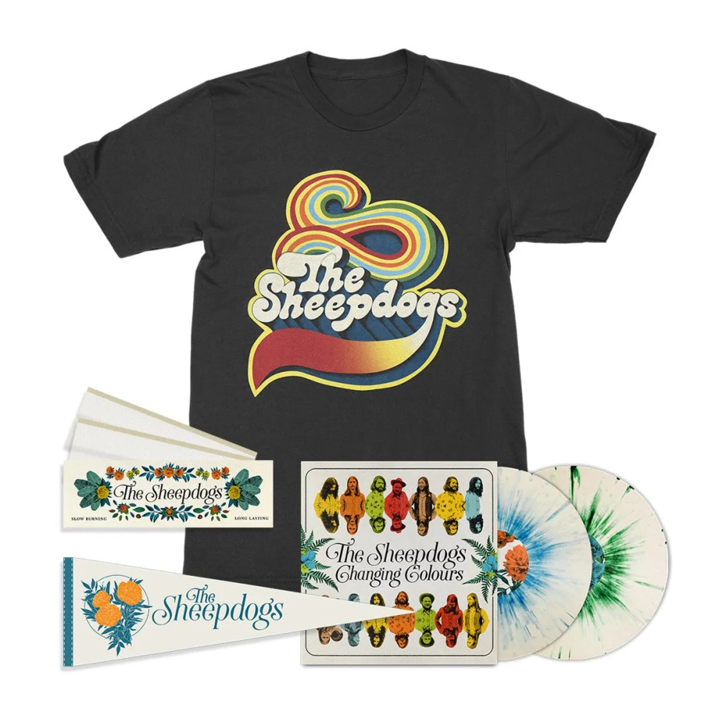 The Sheepdogs [PRE-ORDER] Vintage Logo Deluxe Vinyl Bundle