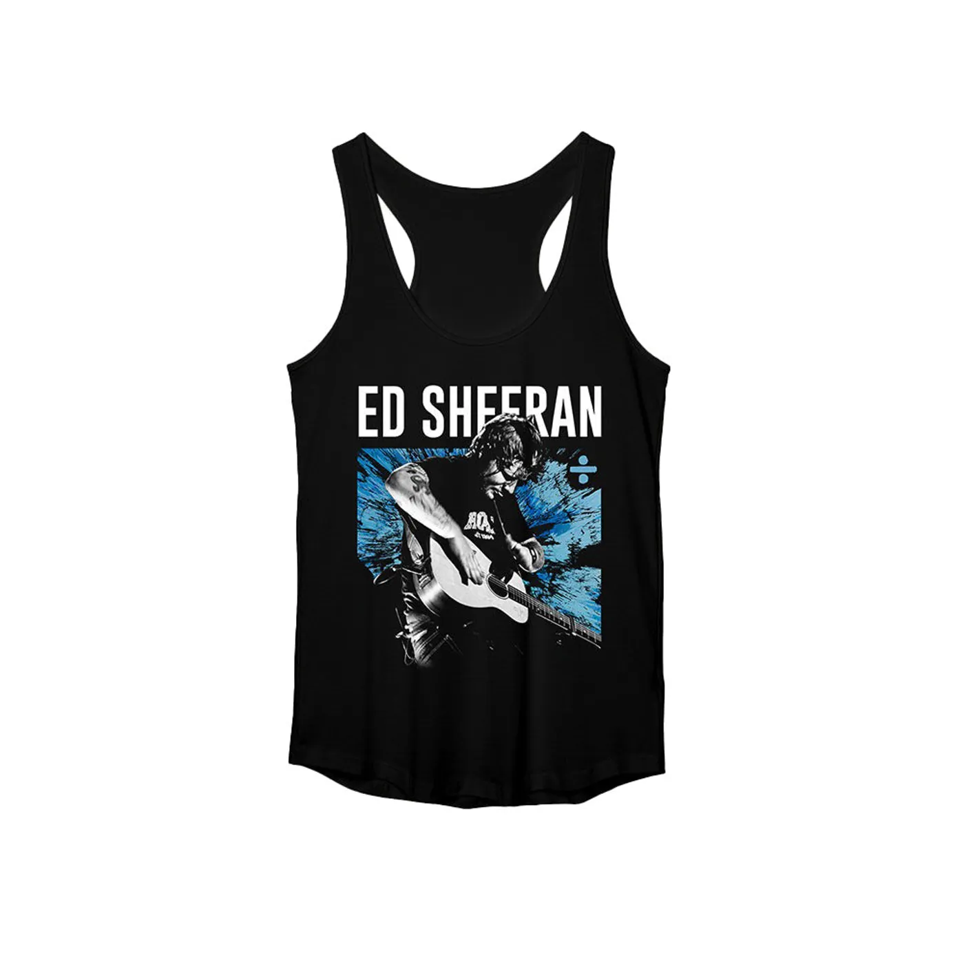 Ed Sheeran Strum Sketch Ladies Top