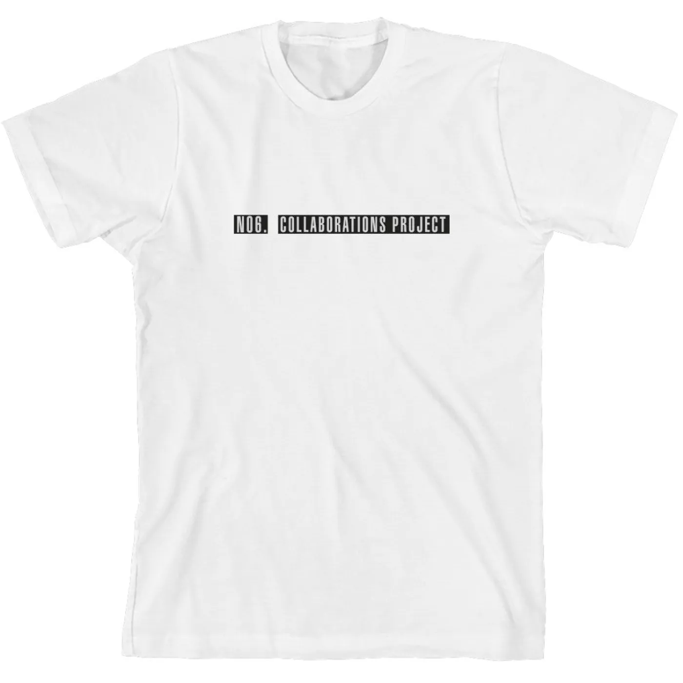 Ed Sheeran No.6 Collaborations Project Pop Up Tracklist White T-Shirt