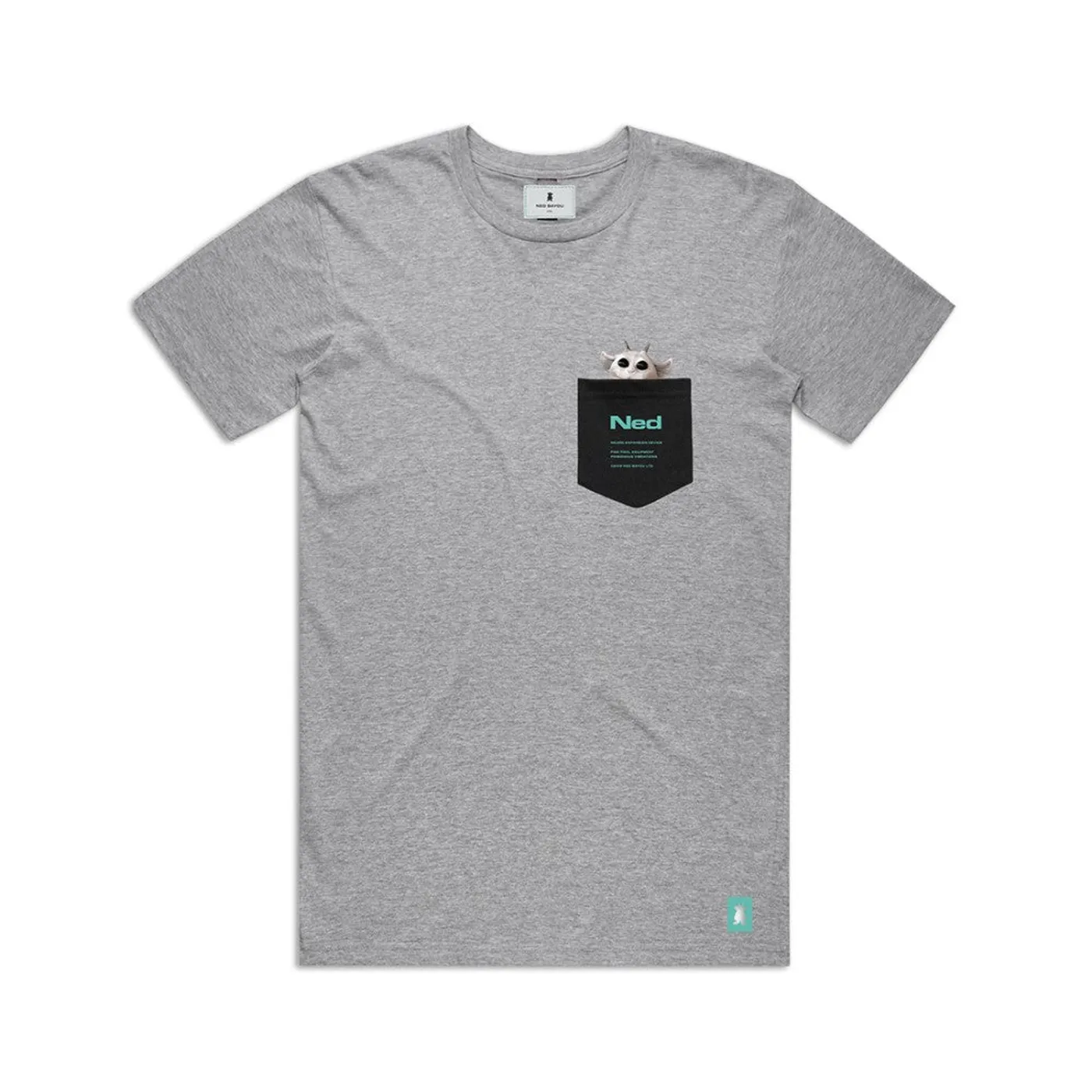 Ned Bayou Pocket T-Shirt (Gray)