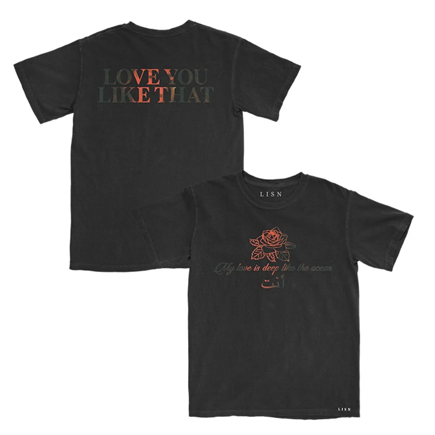 Ali Gatie Love You Rose T-Shirt + YOU  Digital EP
