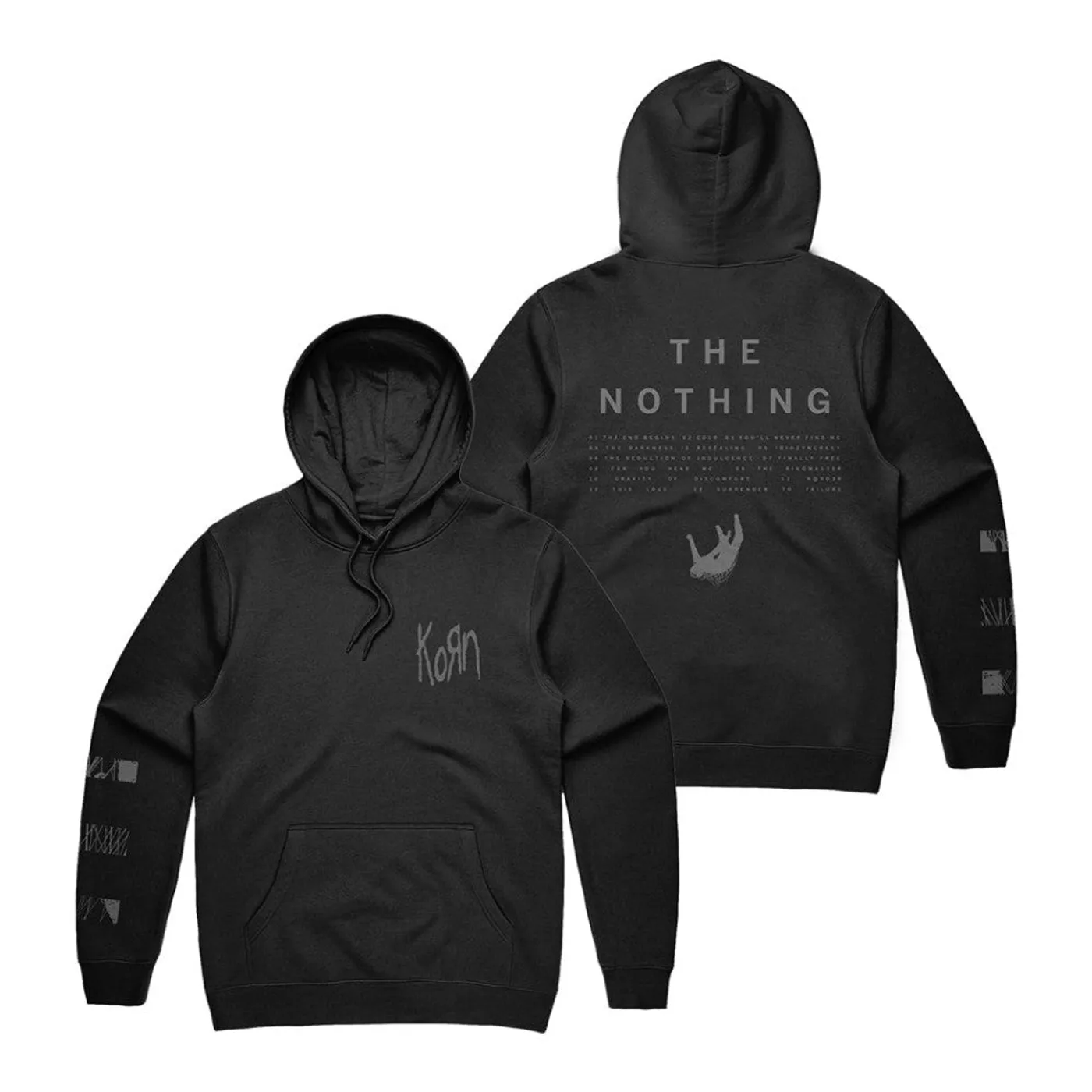 Korn The Nothing Tracklist Hoodie