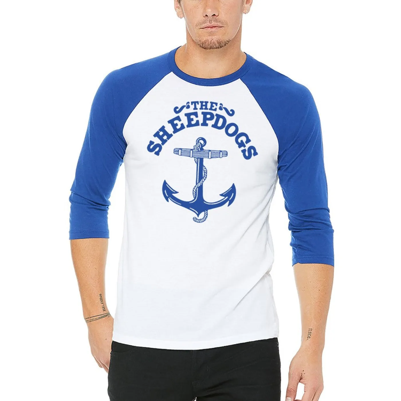 The Sheepdogs Anchor Baseball Shirt