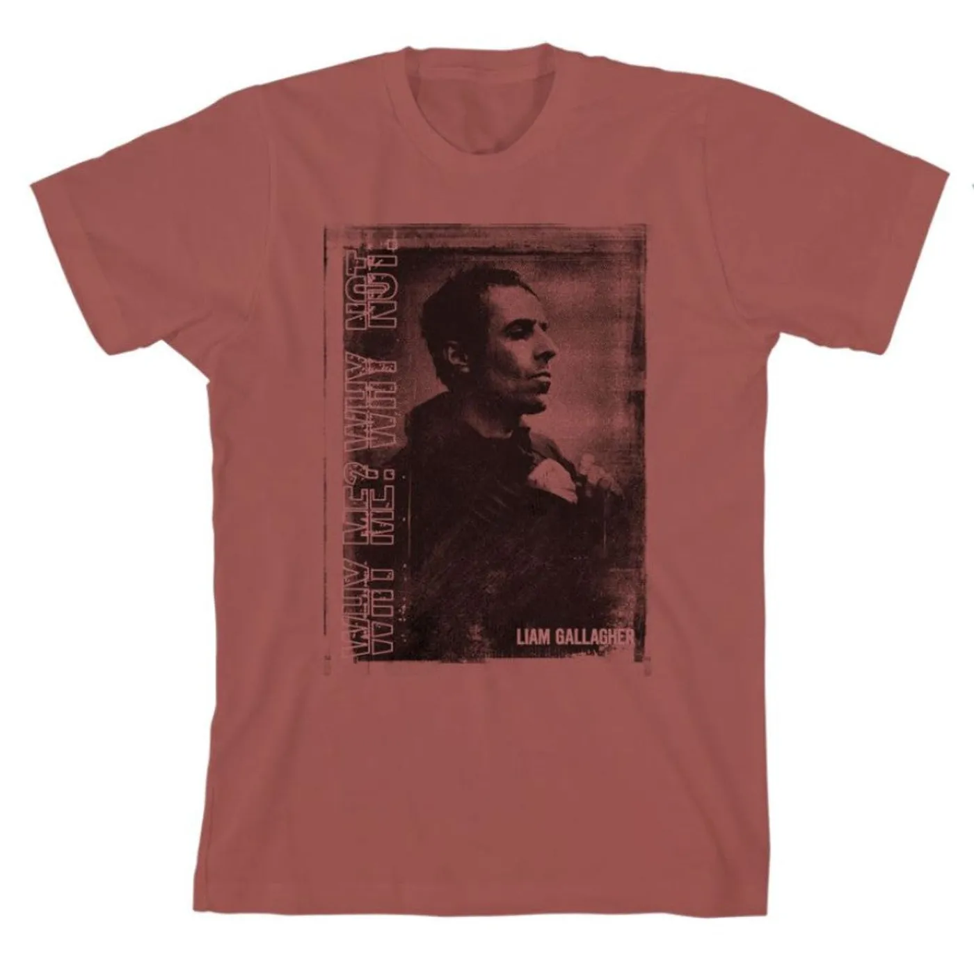Liam Gallagher Why Me, Why Not? Red T-Shirt