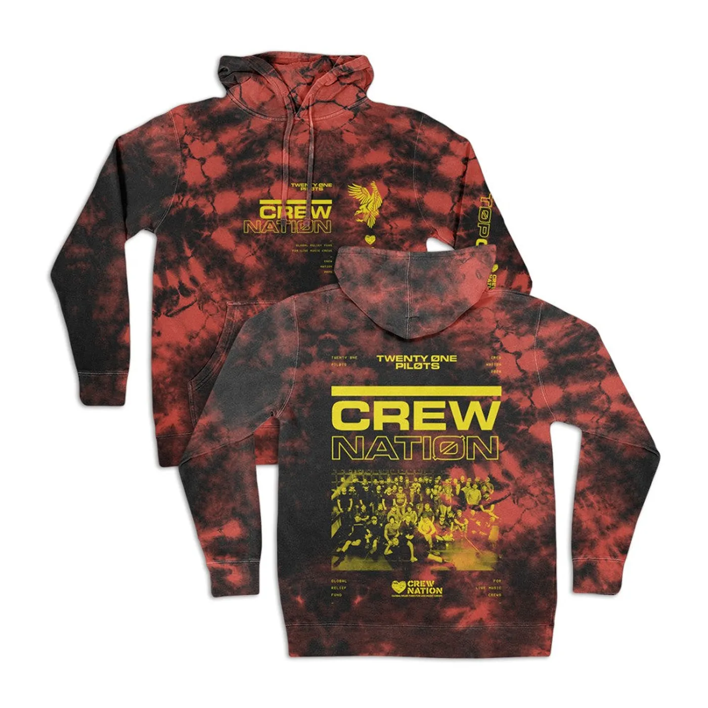 Twenty One Pilots Crew Nation Hoodie