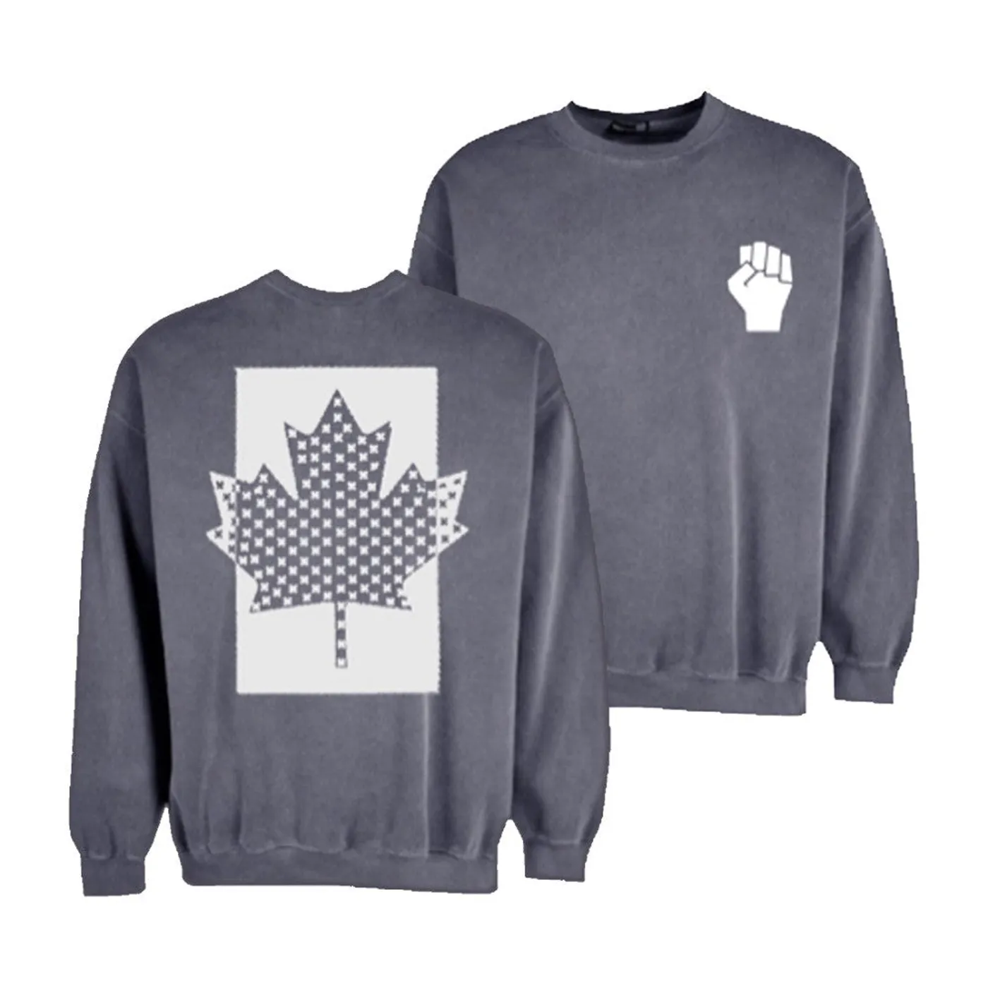 grandson Fist Leaf Crewneck
