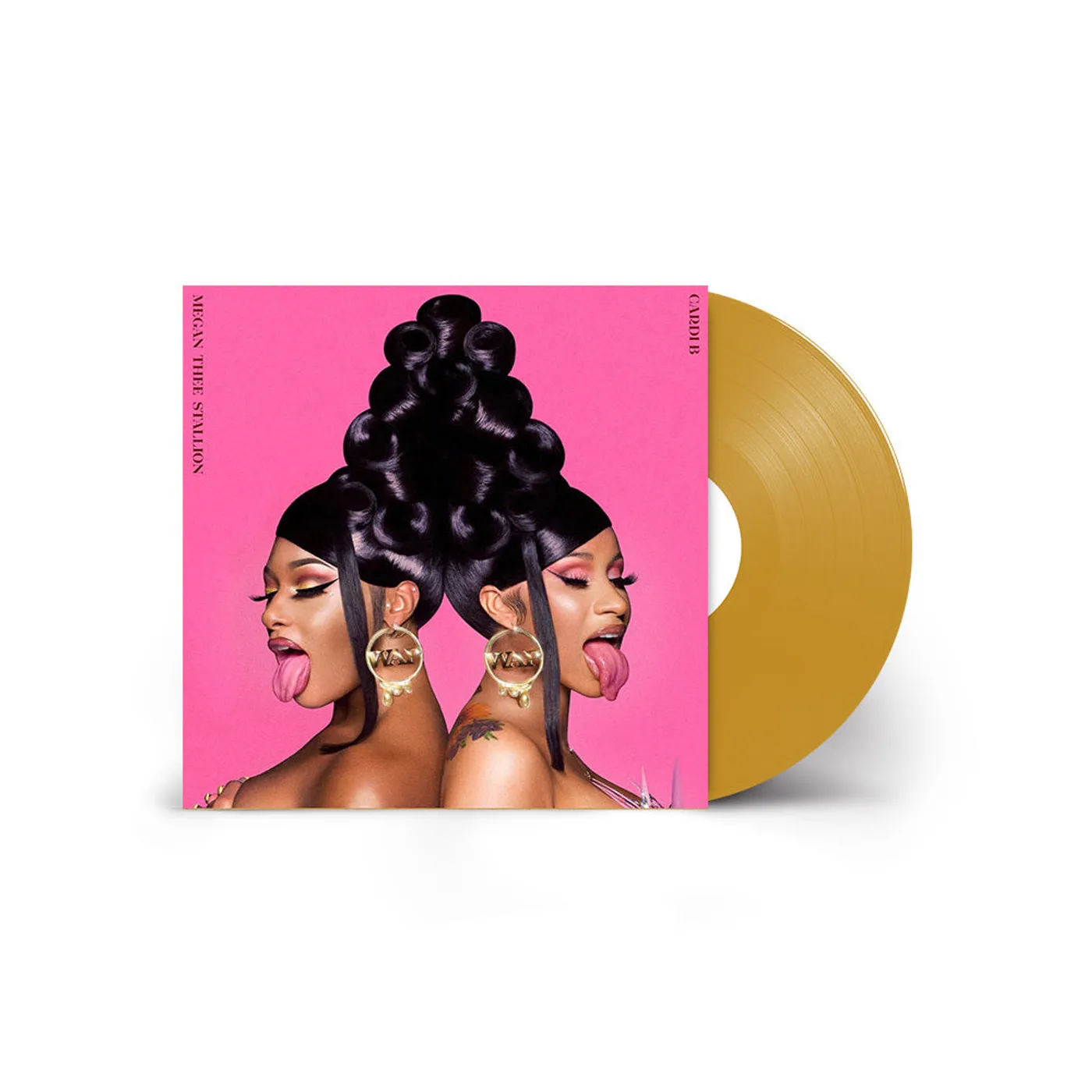 Cardi B WAP Limited Edition Vinyl (Gold)