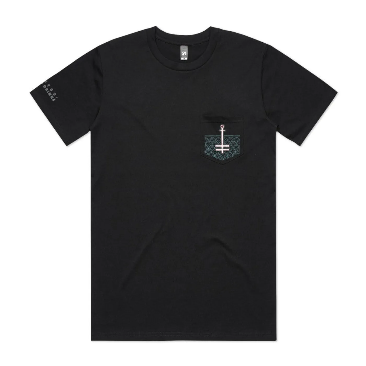Frightened Rabbit Winter Of Mixed Drinks Anniversary Pocket T-Shirt Black
