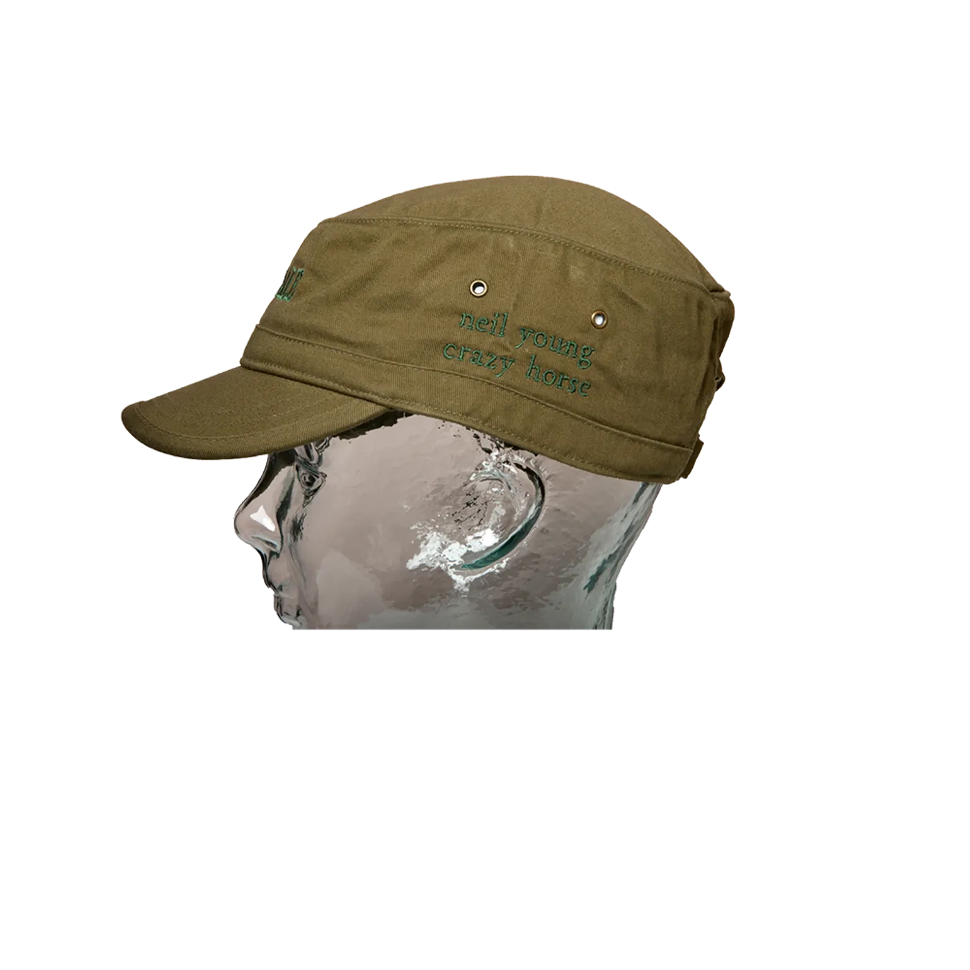 Neil Young Greendale Painters Cap Green