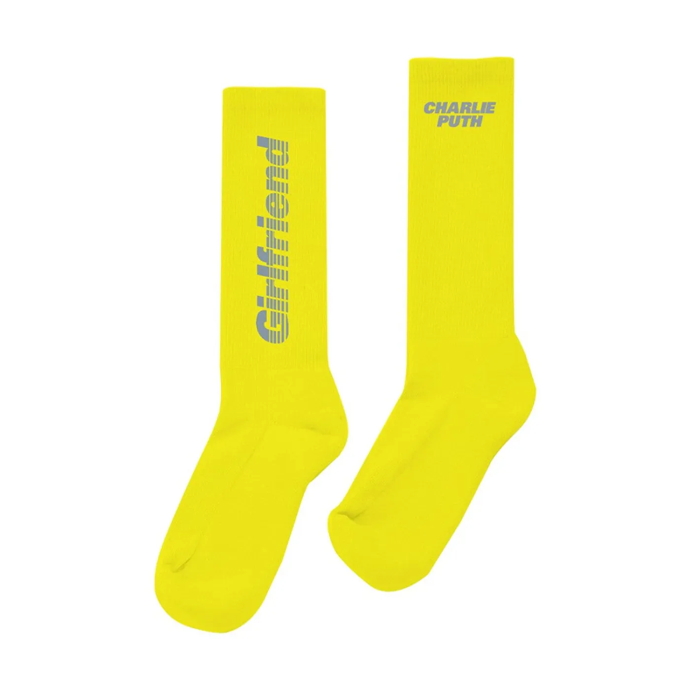 Charlie Puth Girlfriend Text Sock (Yellow)