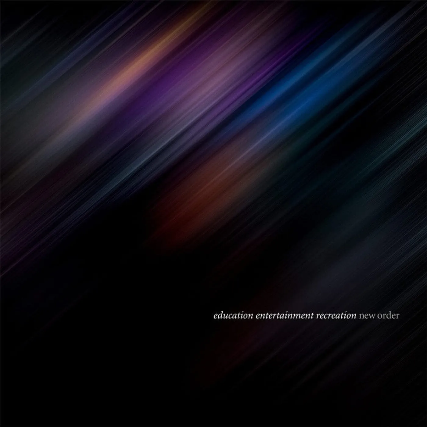 New Order education entertainment recreation (Live At Alexandra Palace) (Super Deluxe Box)