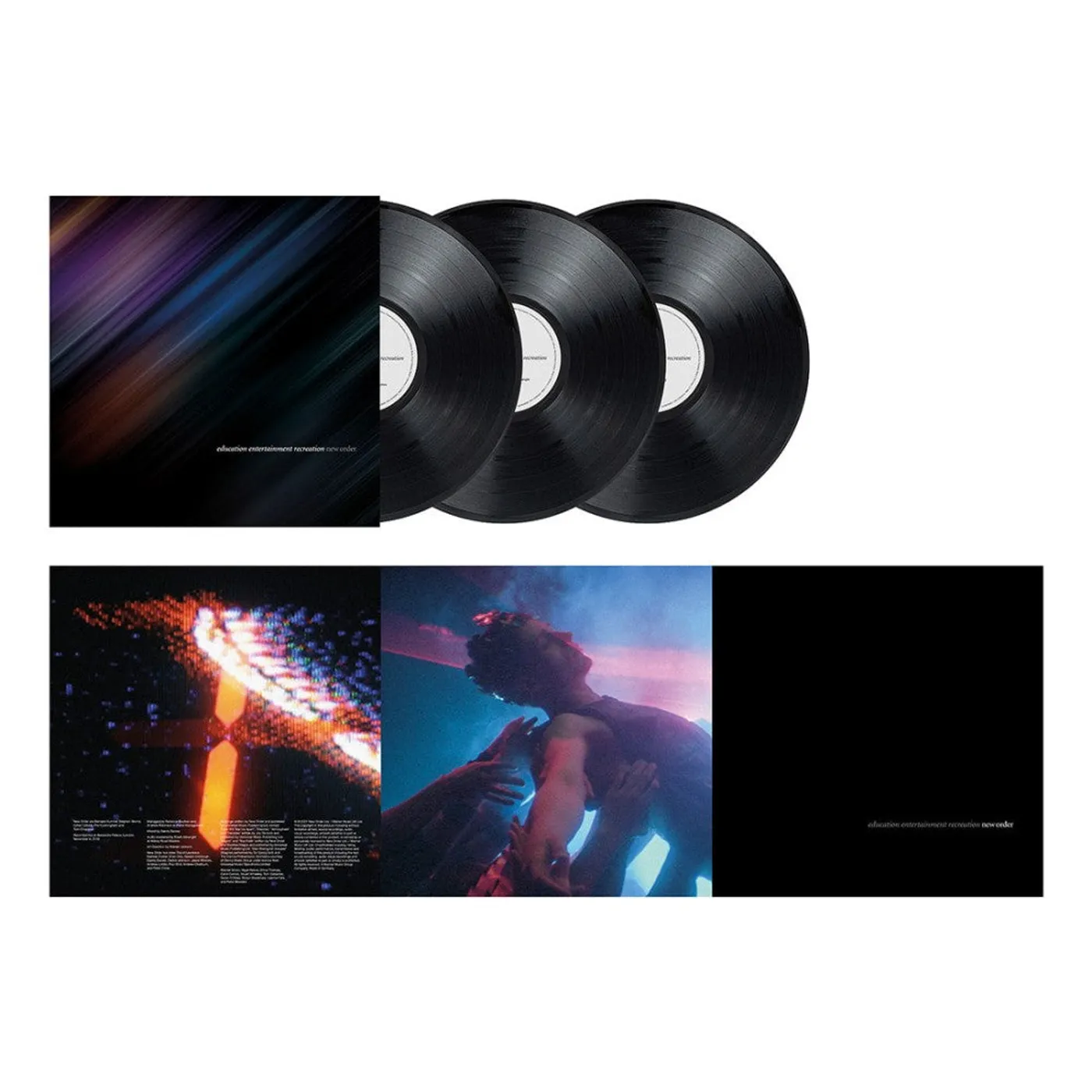 New Order education entertainment recreation (Live At Alexandra Palace) (3LP) (Vinyl)