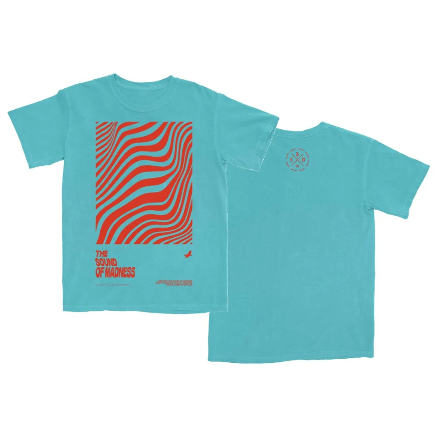 Shinedown Sound of Madness T-Shirt (Turquoise)