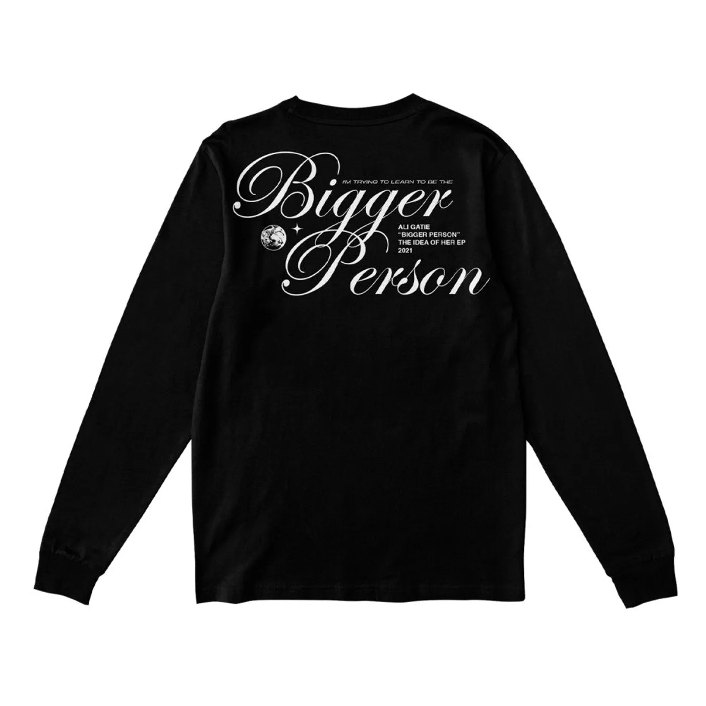 Ali Gatie Bigger Person Long Sleeve T-Shirt