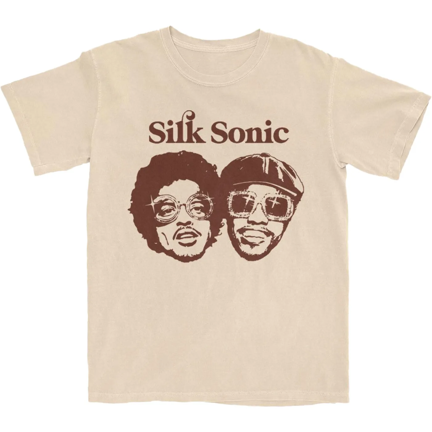 Bruno Mars Silk Sonic T-Shirt (Cream)