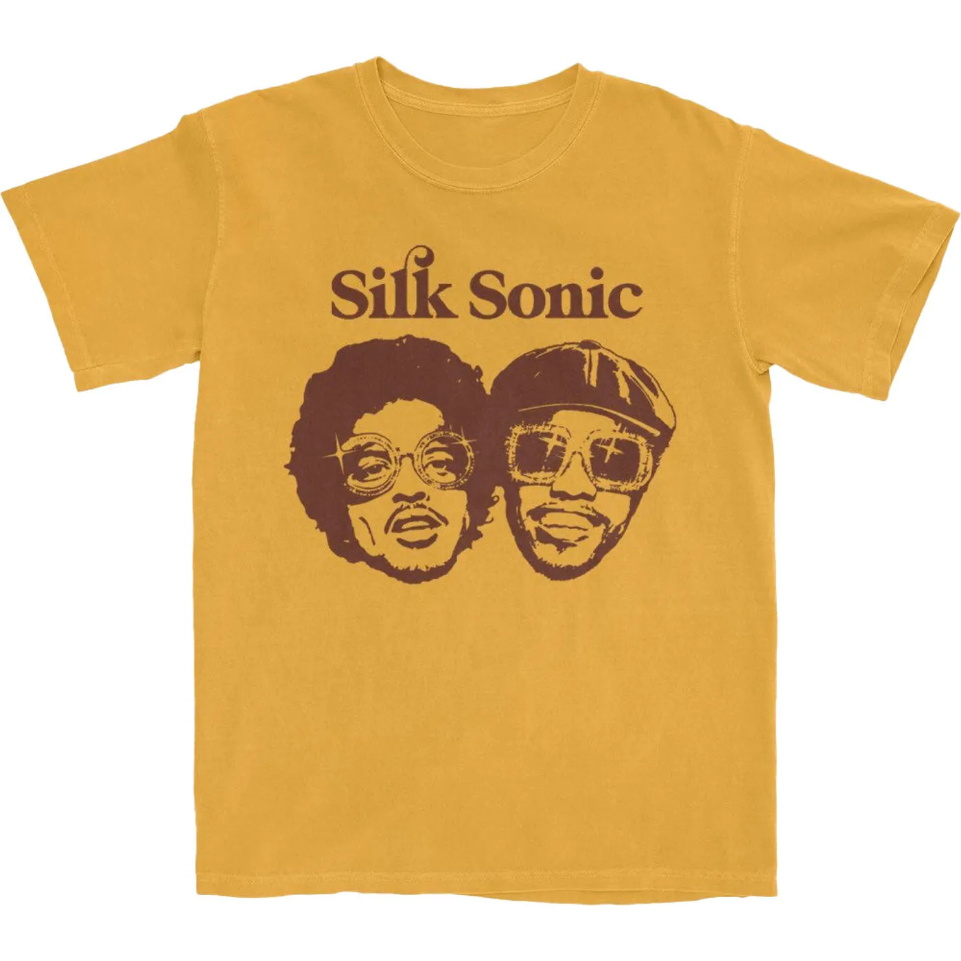 Bruno Mars Silk Sonic T-Shirt (Gold)