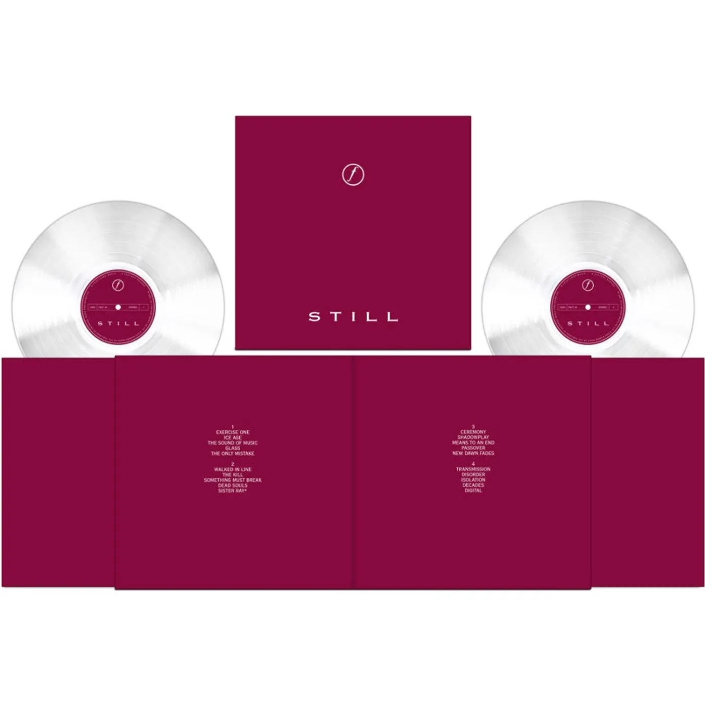 Joy Division Still (40th Anniversary Crystal Clear Vinyl) [2LP]