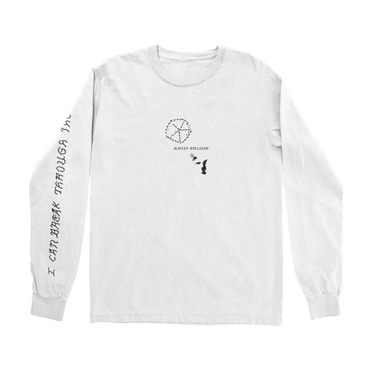 Hayley Williams Break Through White Long Sleeve