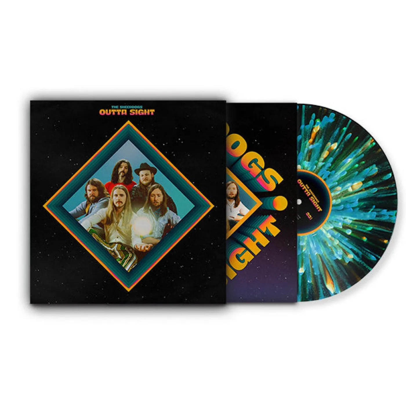 The Sheepdogs Webstore Exclusive Outta Sight Coloured Vinyl with Lenticular Cover