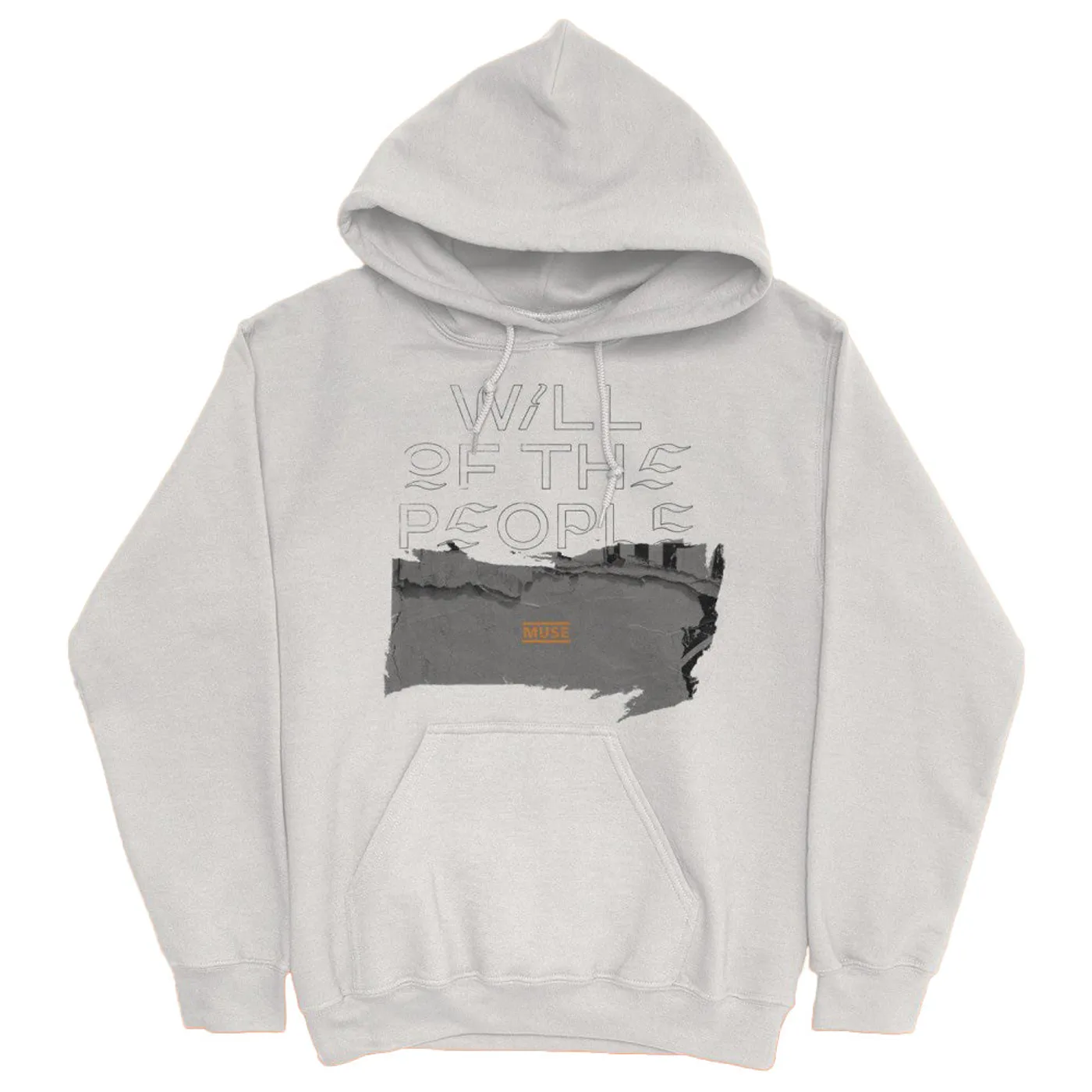 Muse Will of the People Ghosts White Hoodie