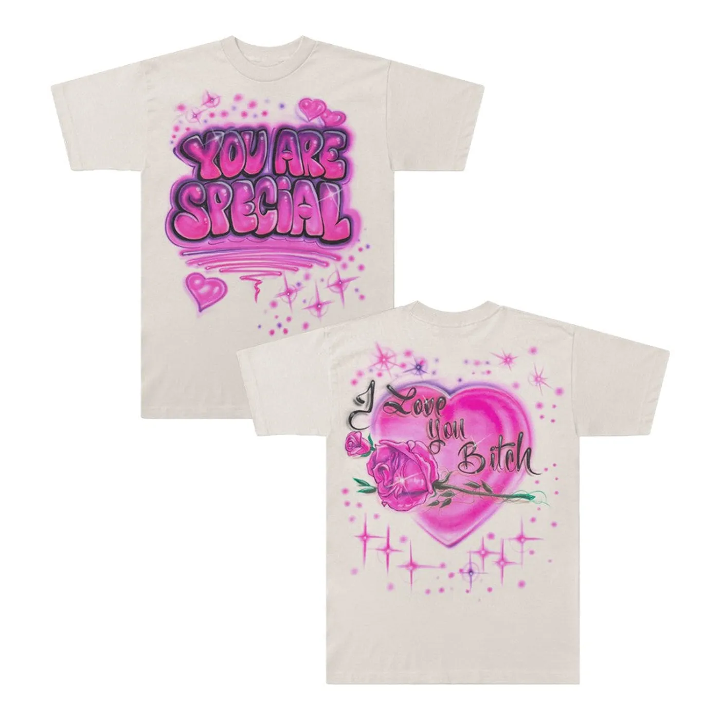 Lizzo Special Airbrush T-shirt + CD Box Set