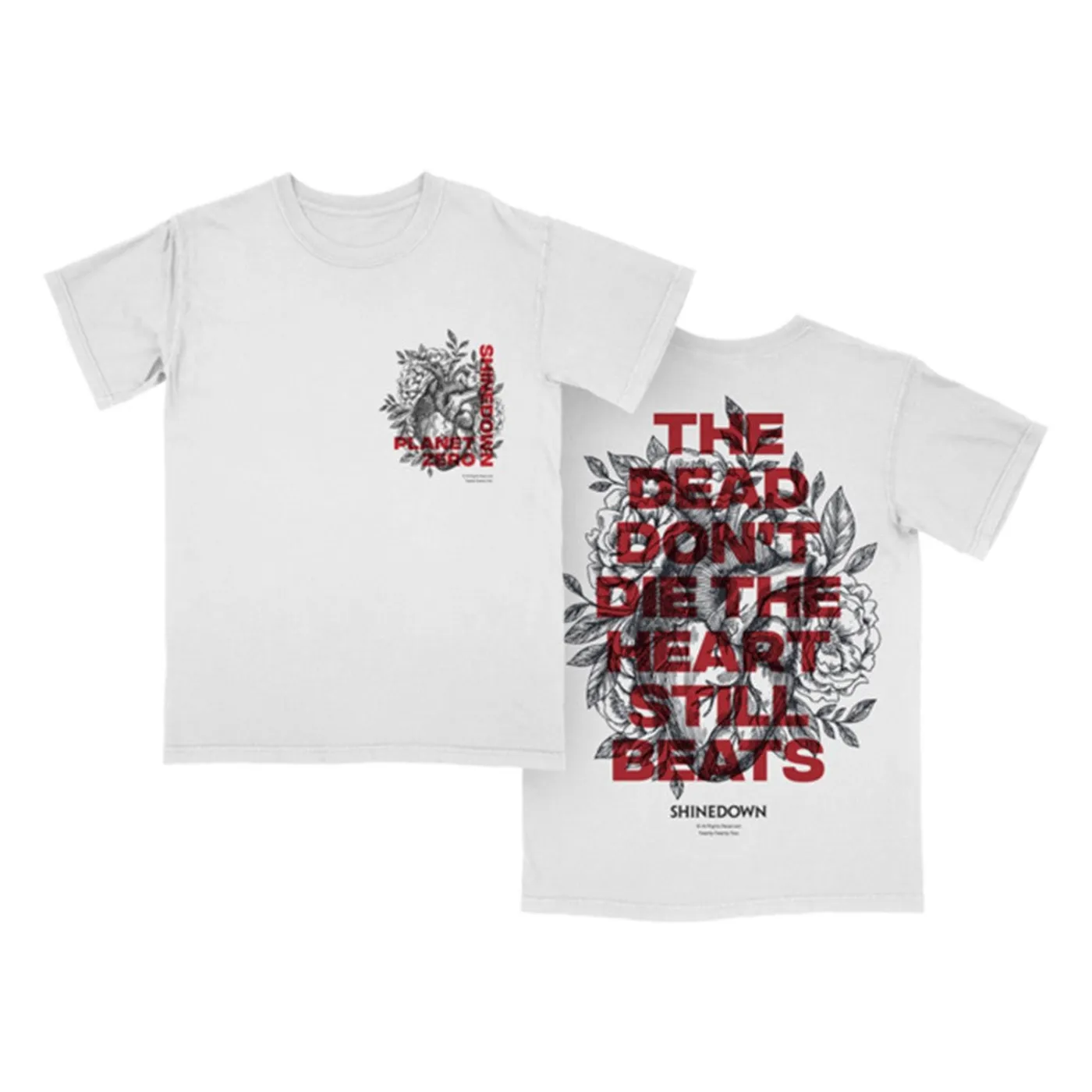 Shinedown Dead Don’t Die T-shirt