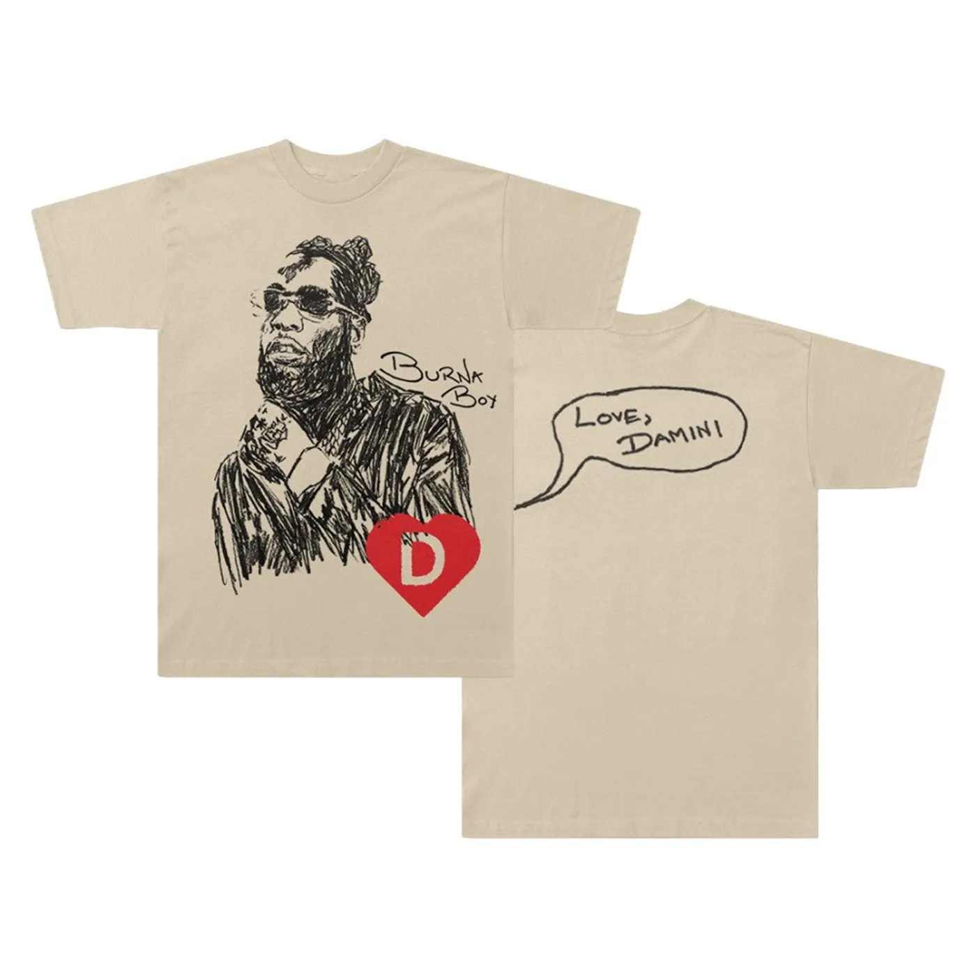 Burna Boy Love Damini T-Shirt