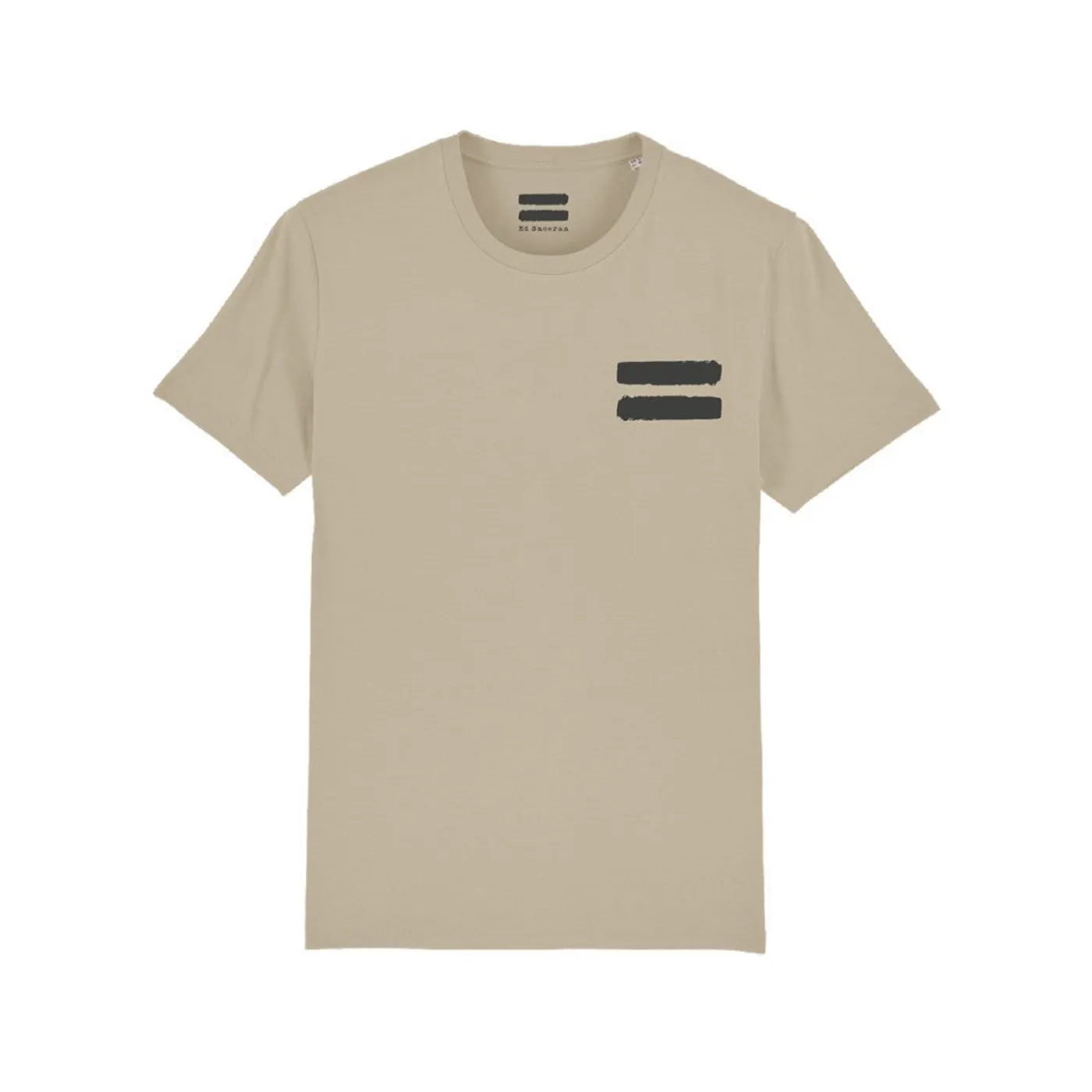 Ed Sheeran Equals A Bunch Of Flowers T-Shirt Natural