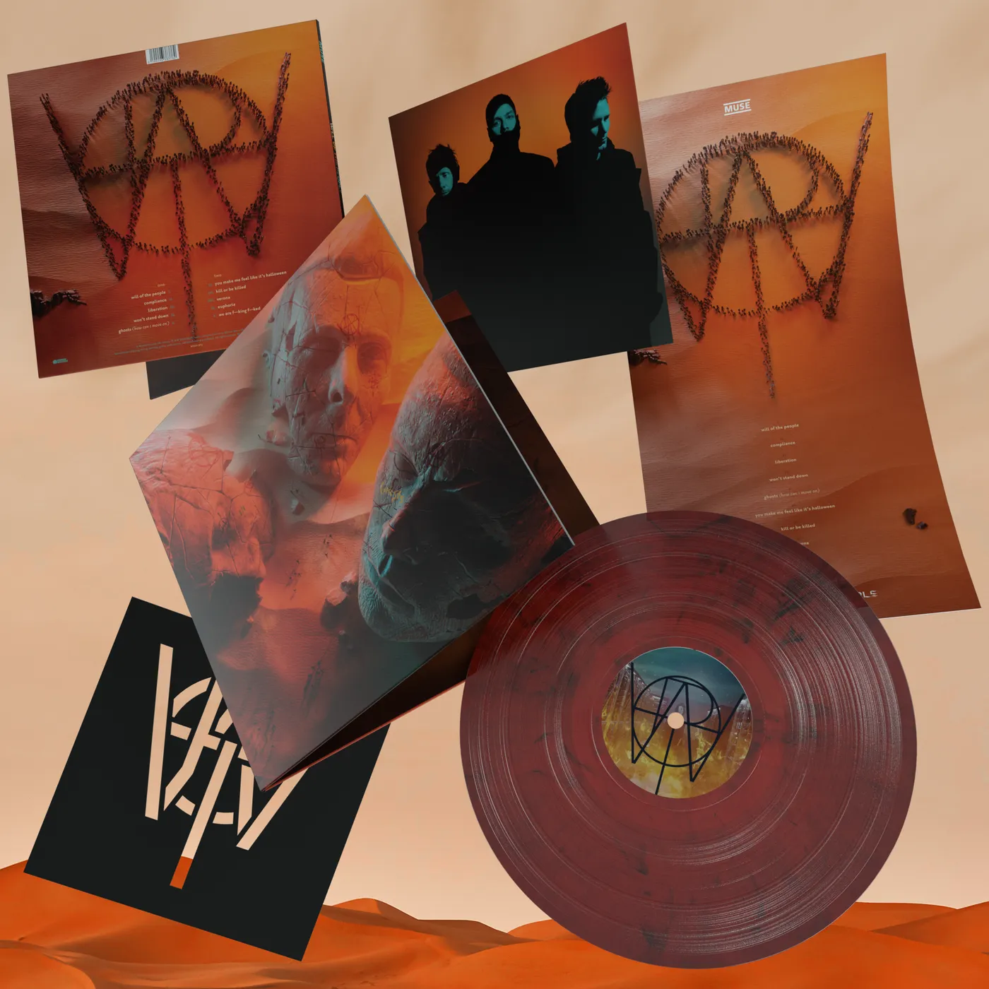 Muse Will Of The People Exclusive Collector’s Edition Vinyl