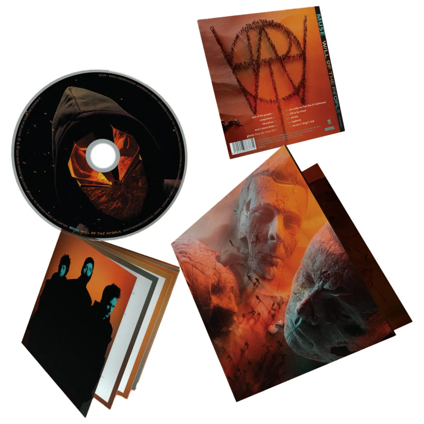 Muse Will Of The People CD