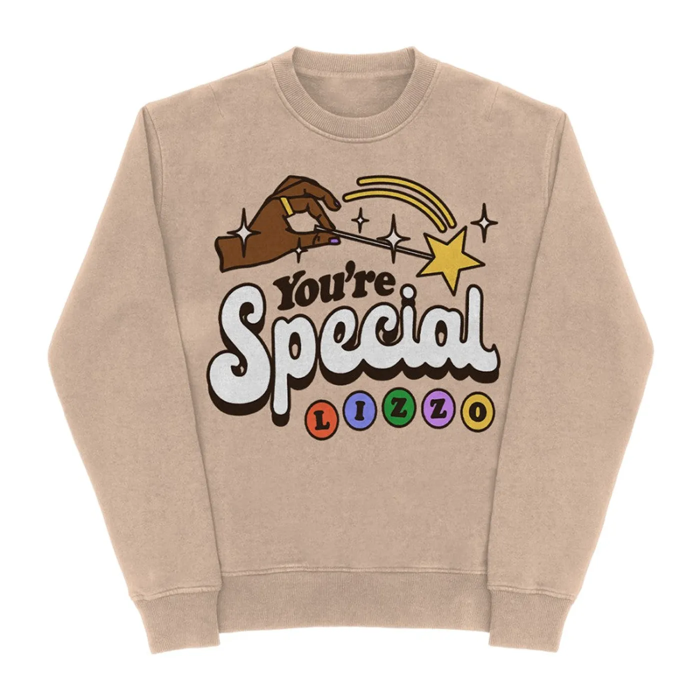 Lizzo Sasha Be Fluting Homecoming Crewneck