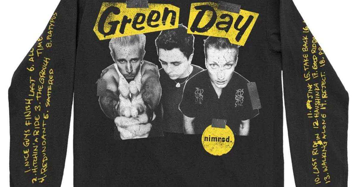 Green Day Nimrod Tシャツ Mサイズ Nimrod XXV Black T-Shirt – ワーナーミュージック・ストア