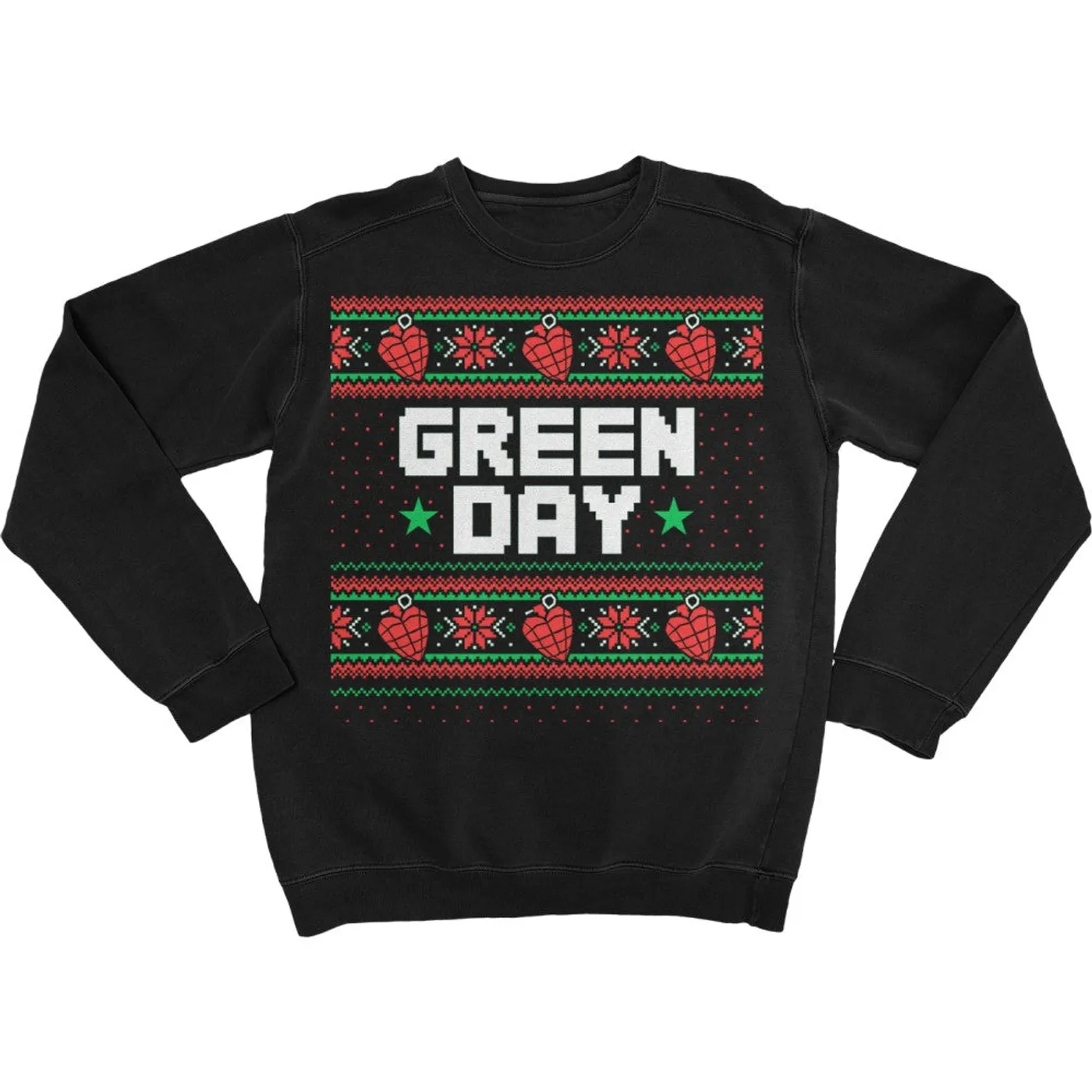 Green Day 2022 Holiday Crewneck