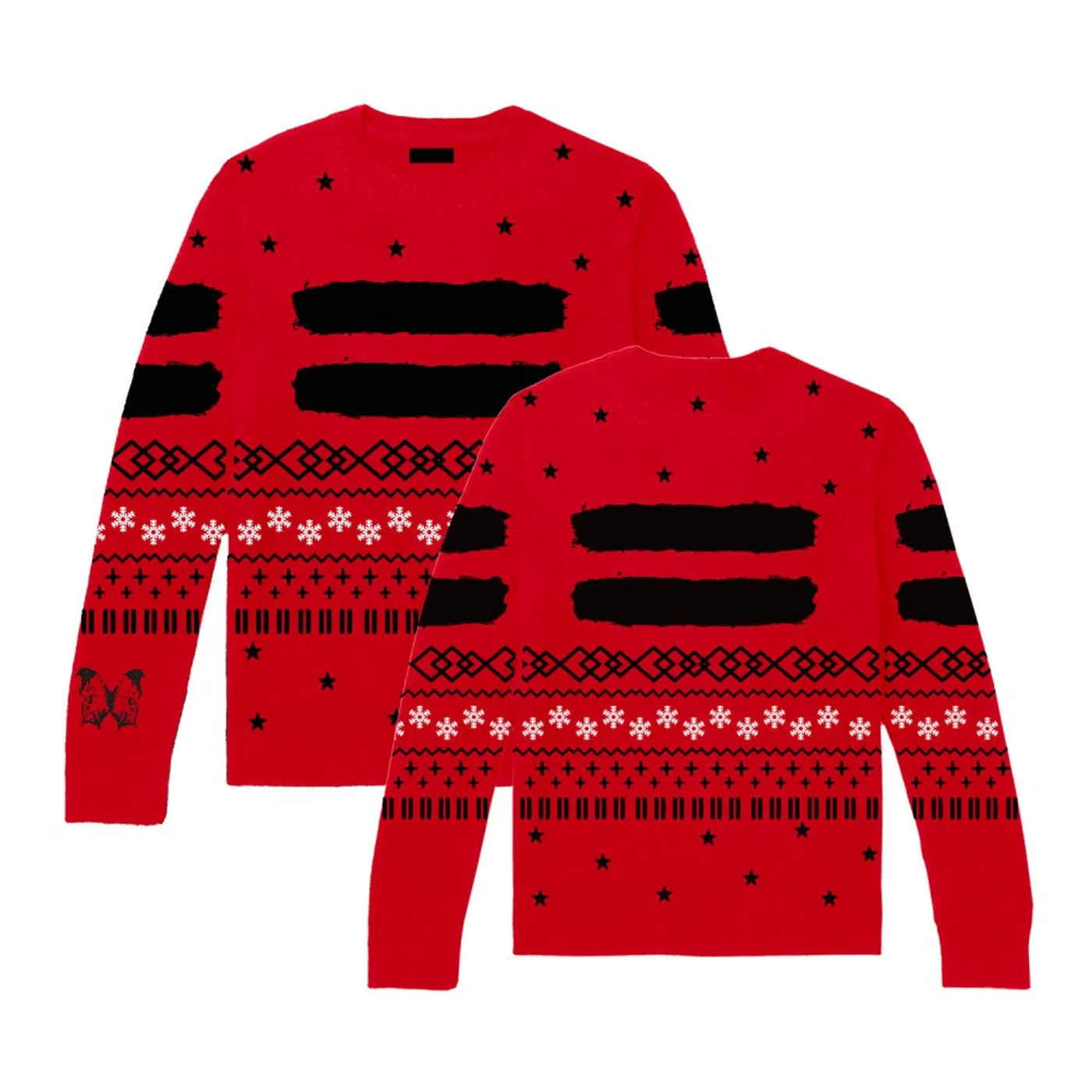 Ed Sheeran Equals Red Christmas Jumper