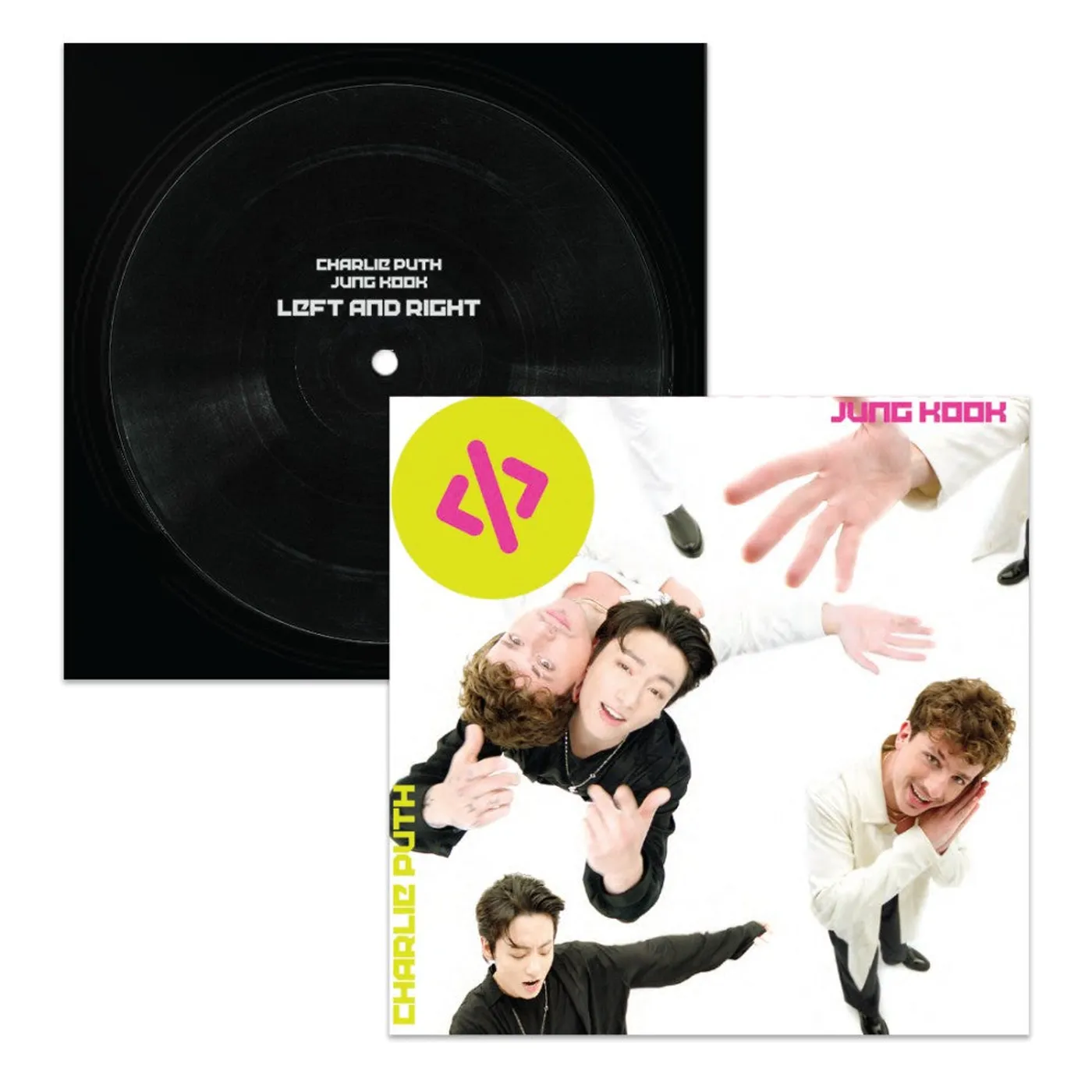Charlie Puth Left and Right (feat. Jung Kook of BTS) Flexi Disc