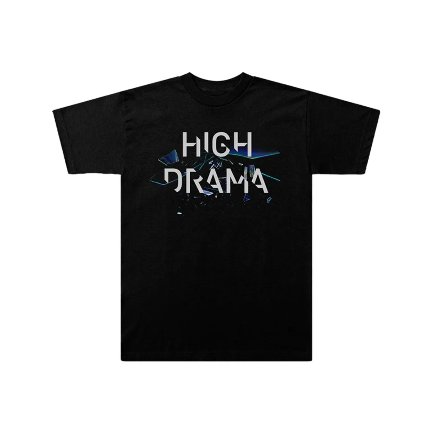 Adam Lambert High Drama Text T-Shirt Black