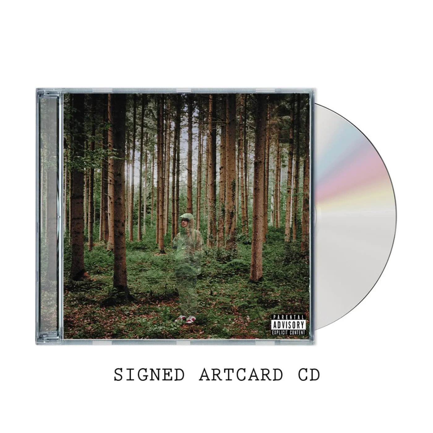 grandson I Love You, I’m Trying Signed Artcard CD