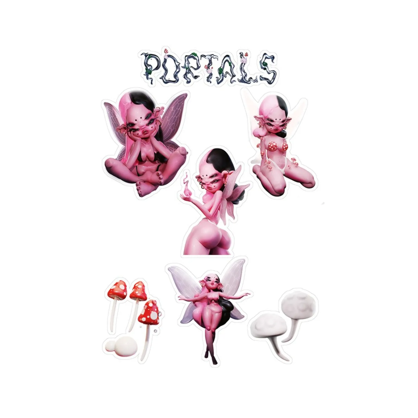Melanie Martinez Portals Sticker Sheet