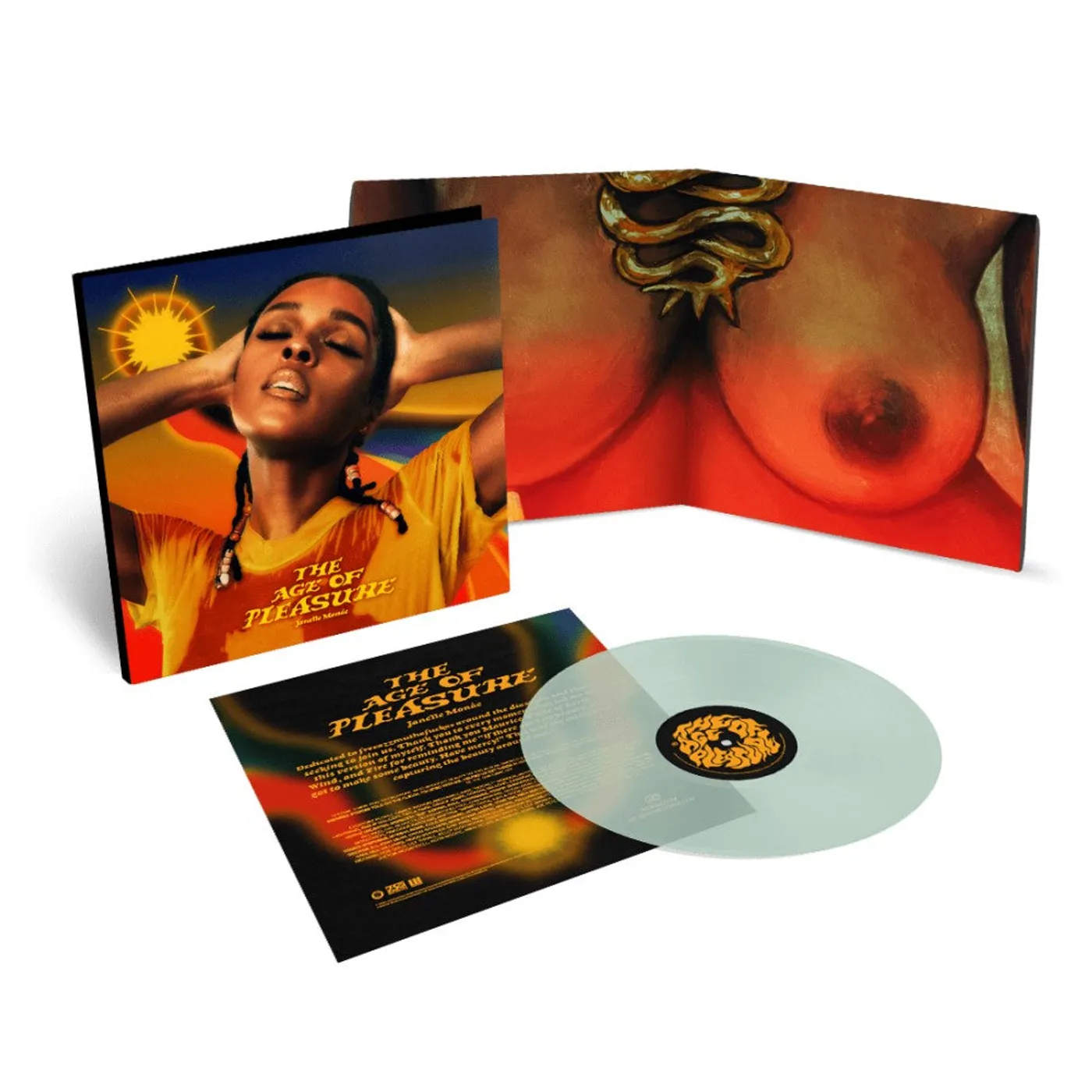 Janelle Monáe The Age of Pleasure Coke Bottle Clear Vinyl