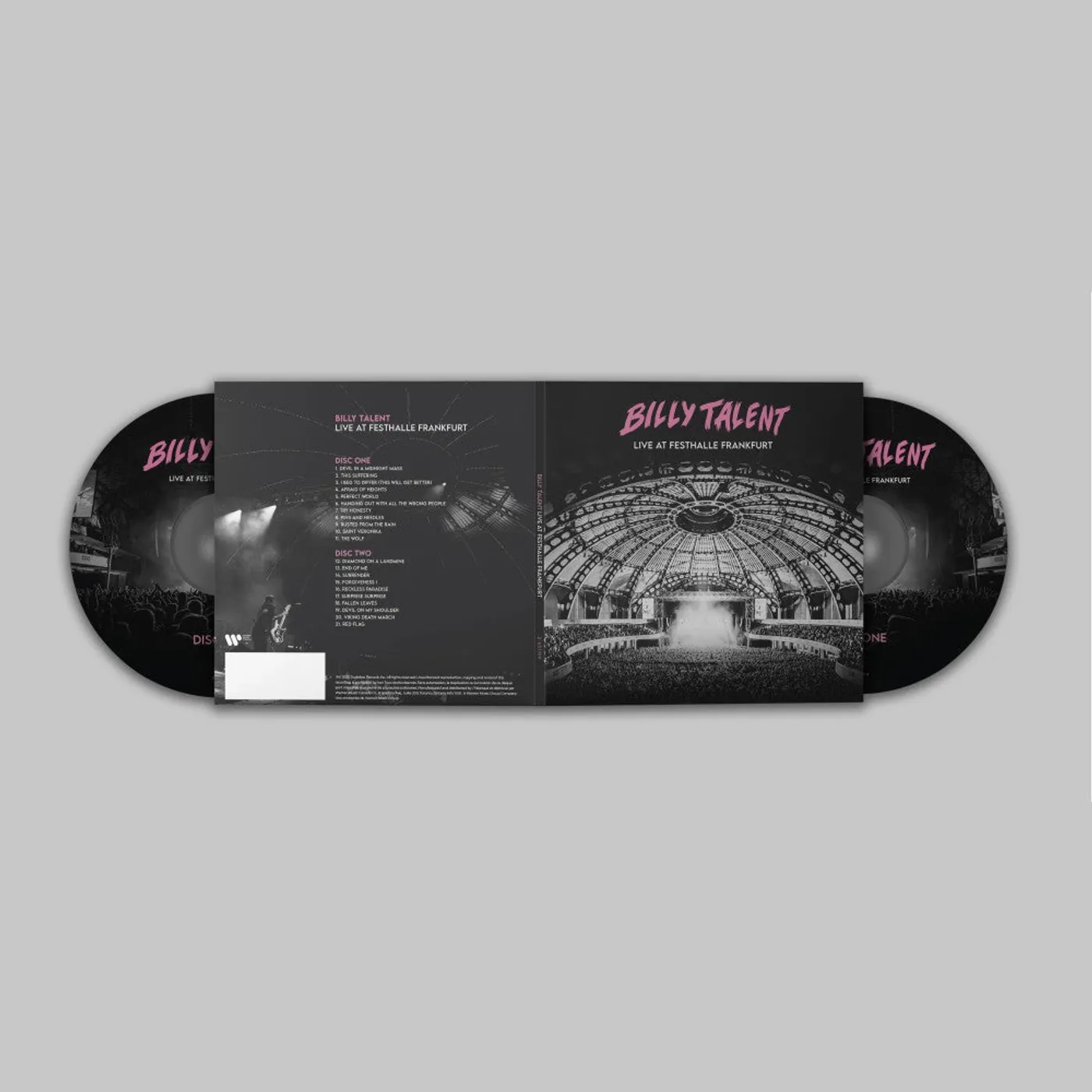 Billy Talent Live at Festhalle Frankfurt CD