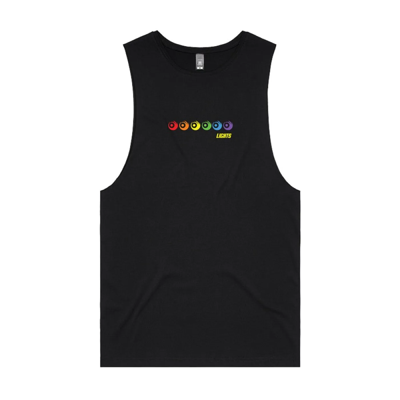 Lights Swirl Rainbow Tank
